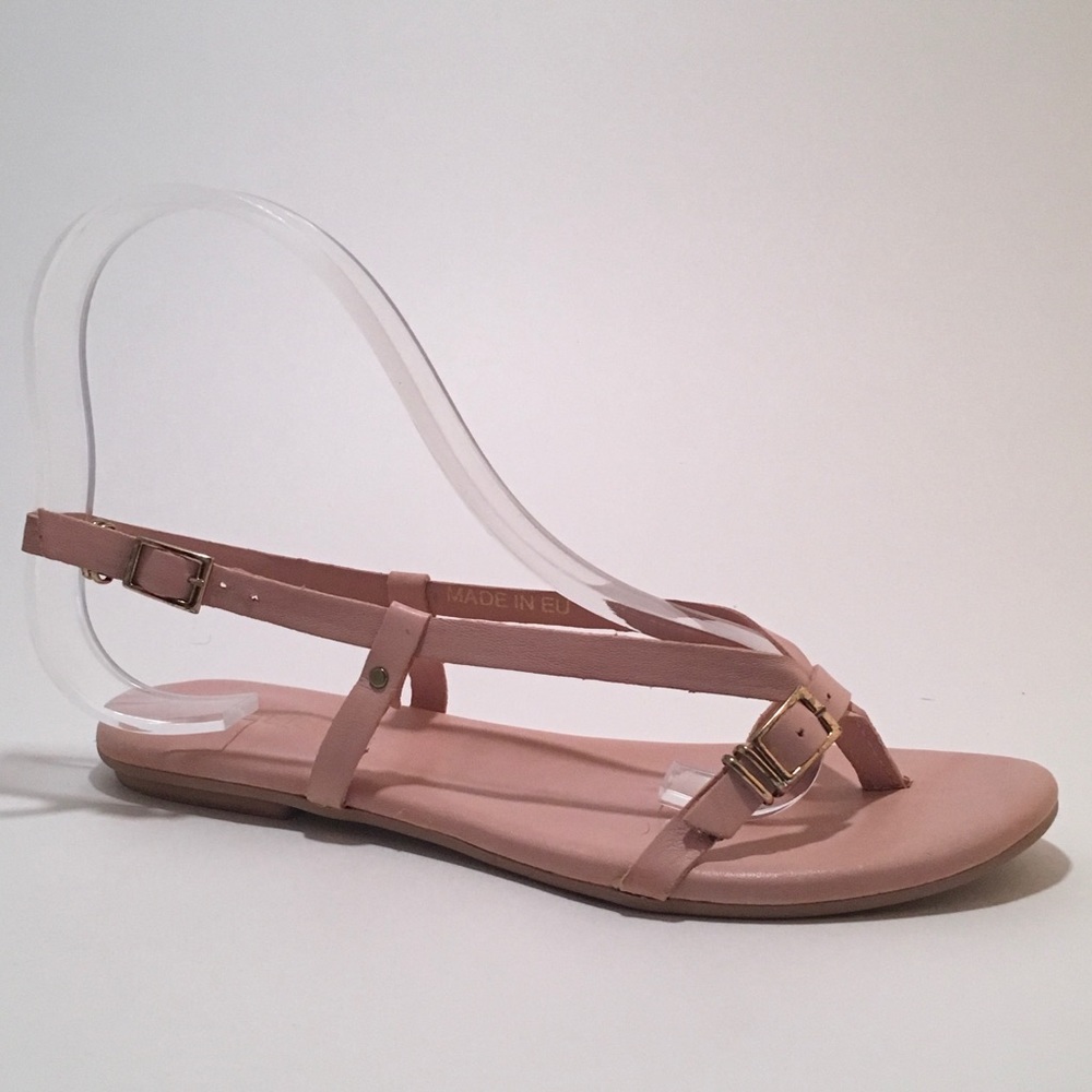 JSlides Flat Blush Sandals